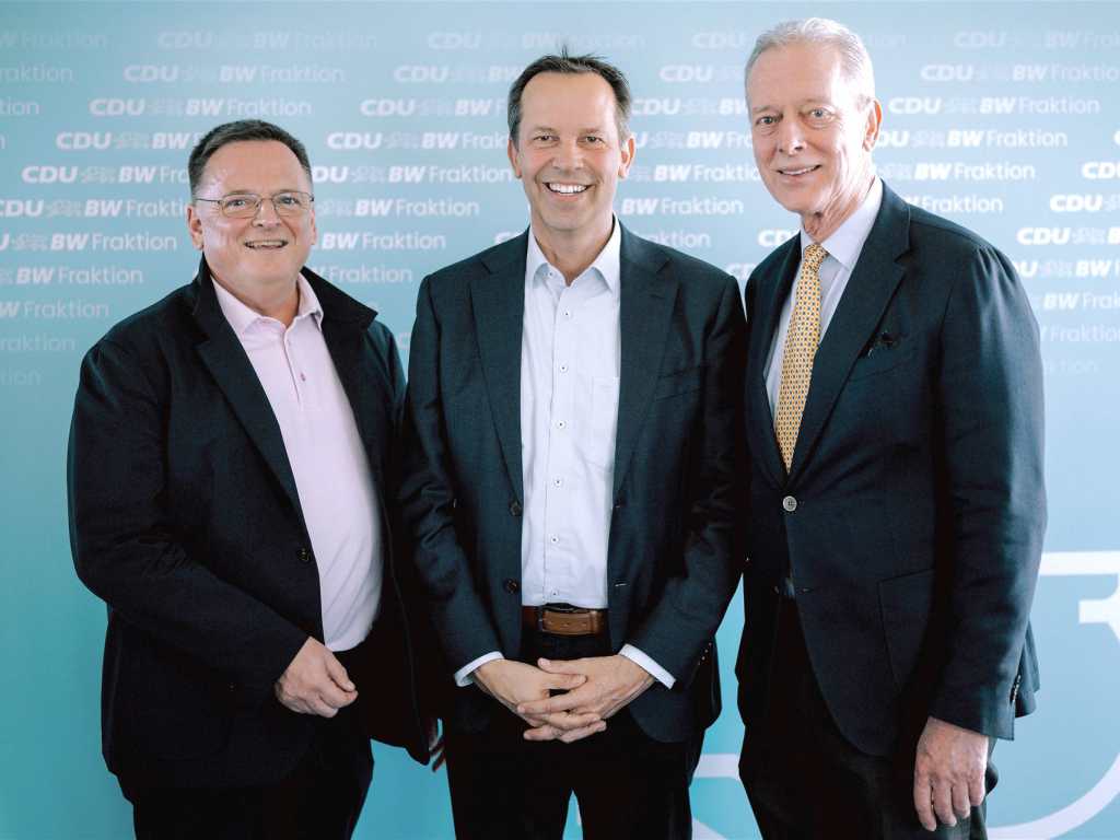 CDU-Landtagsfraktion im Gespräch mit dem BWIHK-Präsidenten Dr. Roell